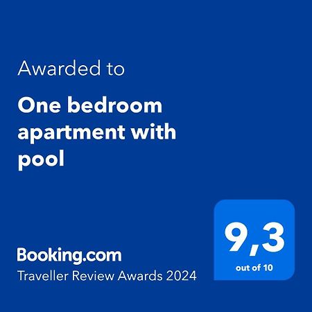 One Bedroom Apartment With Pool Плакиас Экстерьер фото