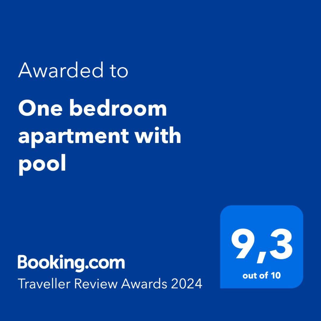 One Bedroom Apartment With Pool Плакиас Экстерьер фото
